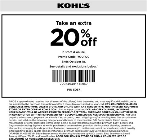 Kohls March 2024 Coupons and Promo Codes 🛒