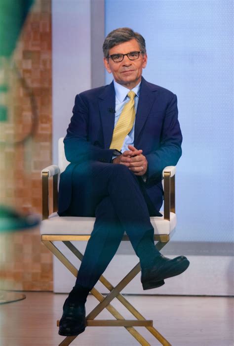 GMA's George Stephanopoulos looks unrecognizable with stubble in rare