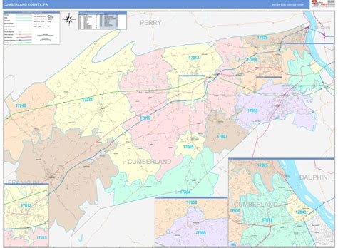 York County Pa Wall Map Color Cast Style By Marketmaps Mapsales - Vrogue
