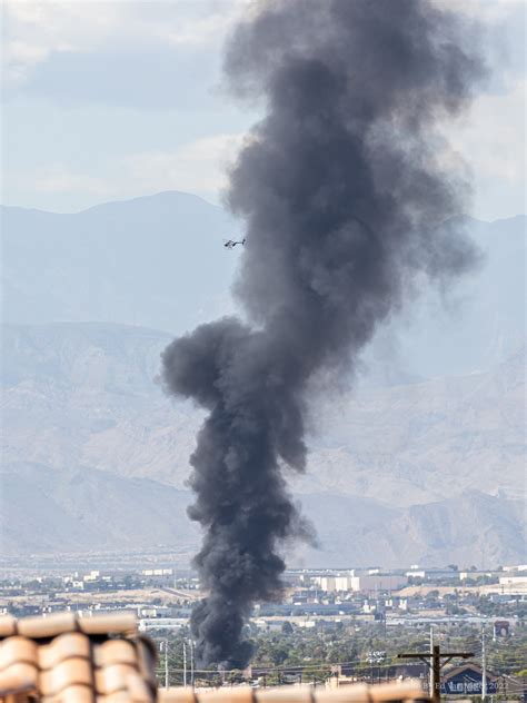 Car fire reported in northeast Las Vegas valley