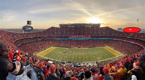 Arrowhead Stadium, AFC Championship, panoramic views. : r/iPhone11ProMax