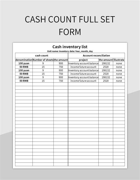 Cash Deposit Daily Report Excel Template And Google Sheets, 59% OFF