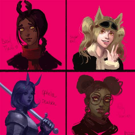 drew some of my deepwoken ocs : r/deepwoken