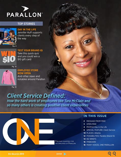 Parallon ONE-Employee Magazine by Mary Grace Otis - Issuu