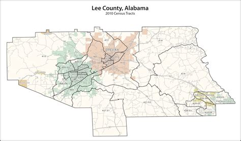 Lee County Alabama Road Map | Images and Photos finder