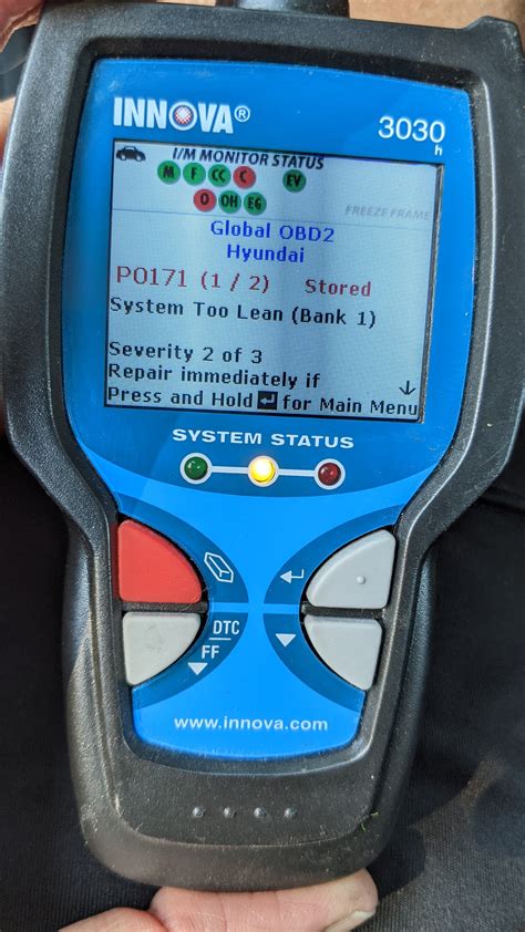 P0171 code | Hyundai Forums