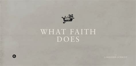 Blog Post - What Faith Does