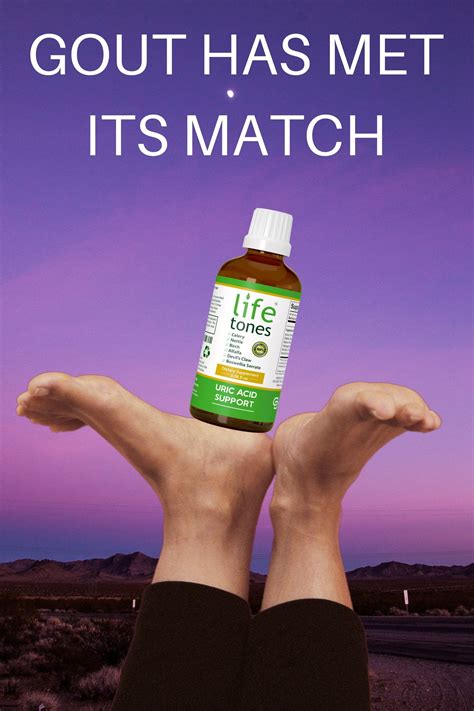 Say goodbye to Gout. If you have joint, muscle or nerve discomfort