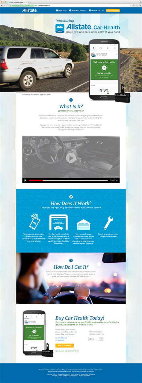 Allstate Car Health – Mike Nichols Design