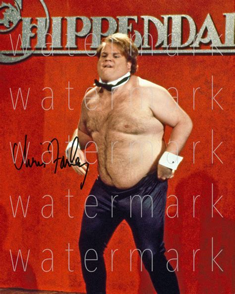 Chris Farley SNL Signed 8x10 Photo Autograph | Etsy