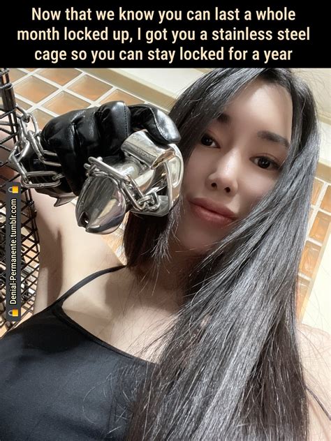 Denial Permanente — We have been practicing a chastity / restricted...