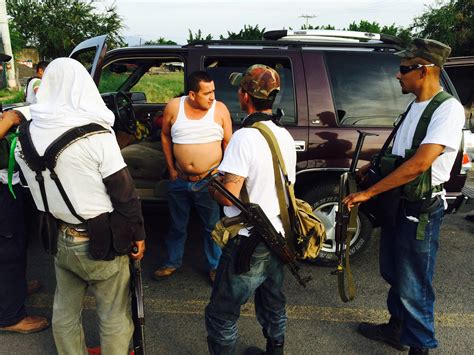 A Mexican militia, battling Michoacan drug cartel, has American roots