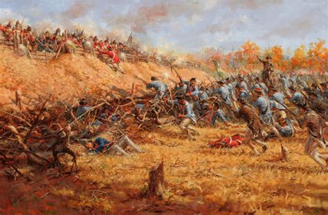 Andy Thomas, The Battle Of Saratoga, Pictorial art, War, HD Wallpaper