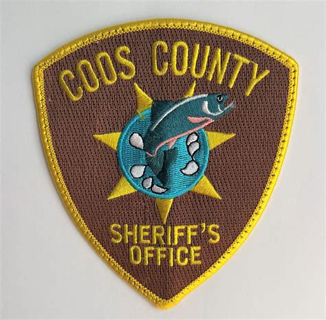 Coos County Sheriff's Office Collectible Patch (Old Version) - Oregon