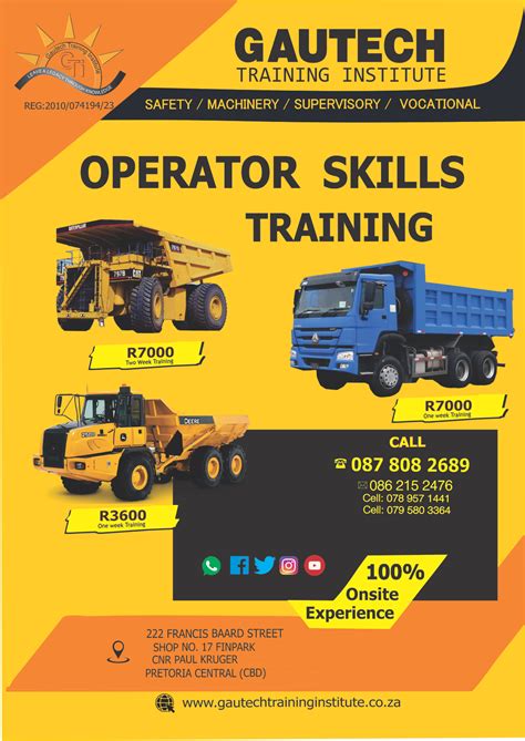 ADT OPERATOR TRAINING IN GAUTENG - Gautech Training Institute