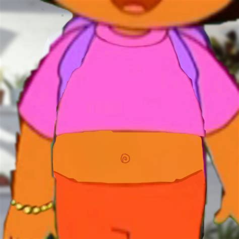 Dora: Would you like to tickle my Belly Button? It’s fun to tickle! I