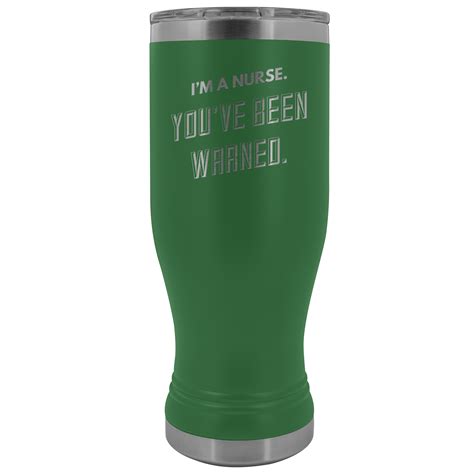 Funny Nurse Quote You've Been Warned Tumbler | Funny nurse quotes